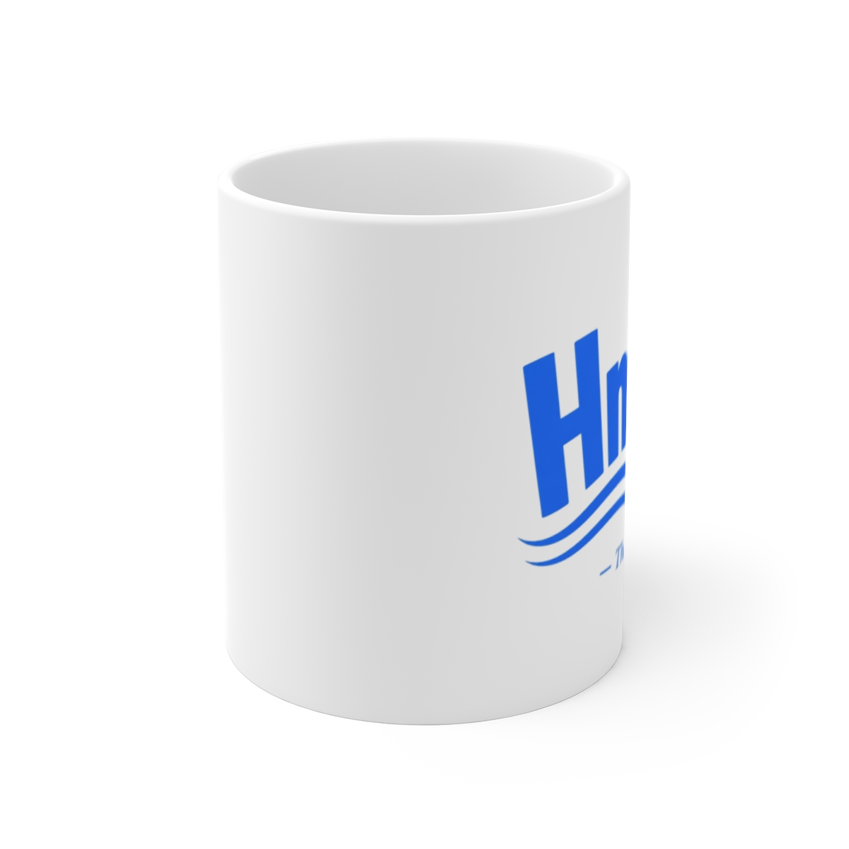 The Daily "Hmm..." White Mug - alternate angle 1, merchandise