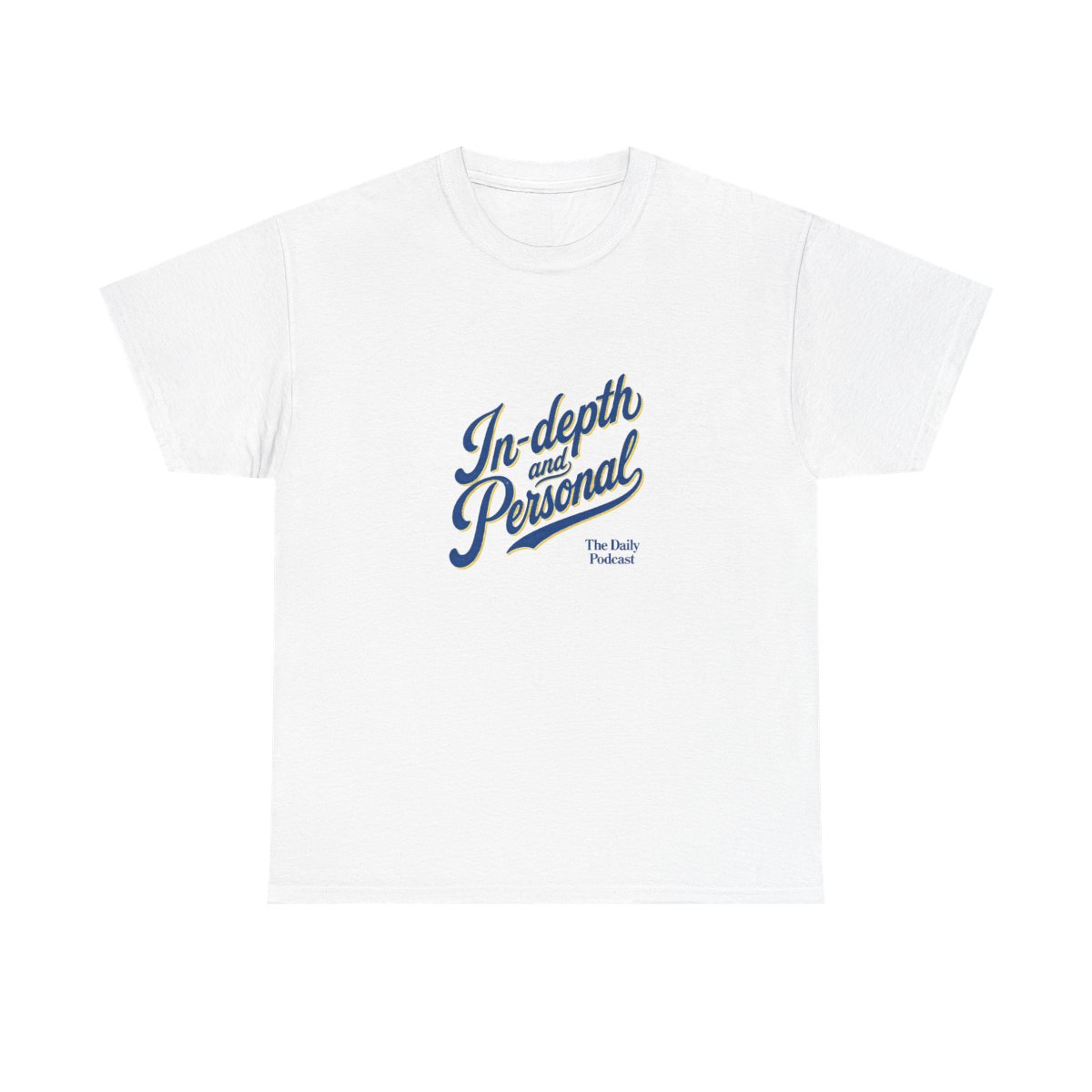 The Daily "In-depth and Personal" Unisex Tee - alternate angle 2, merchandise