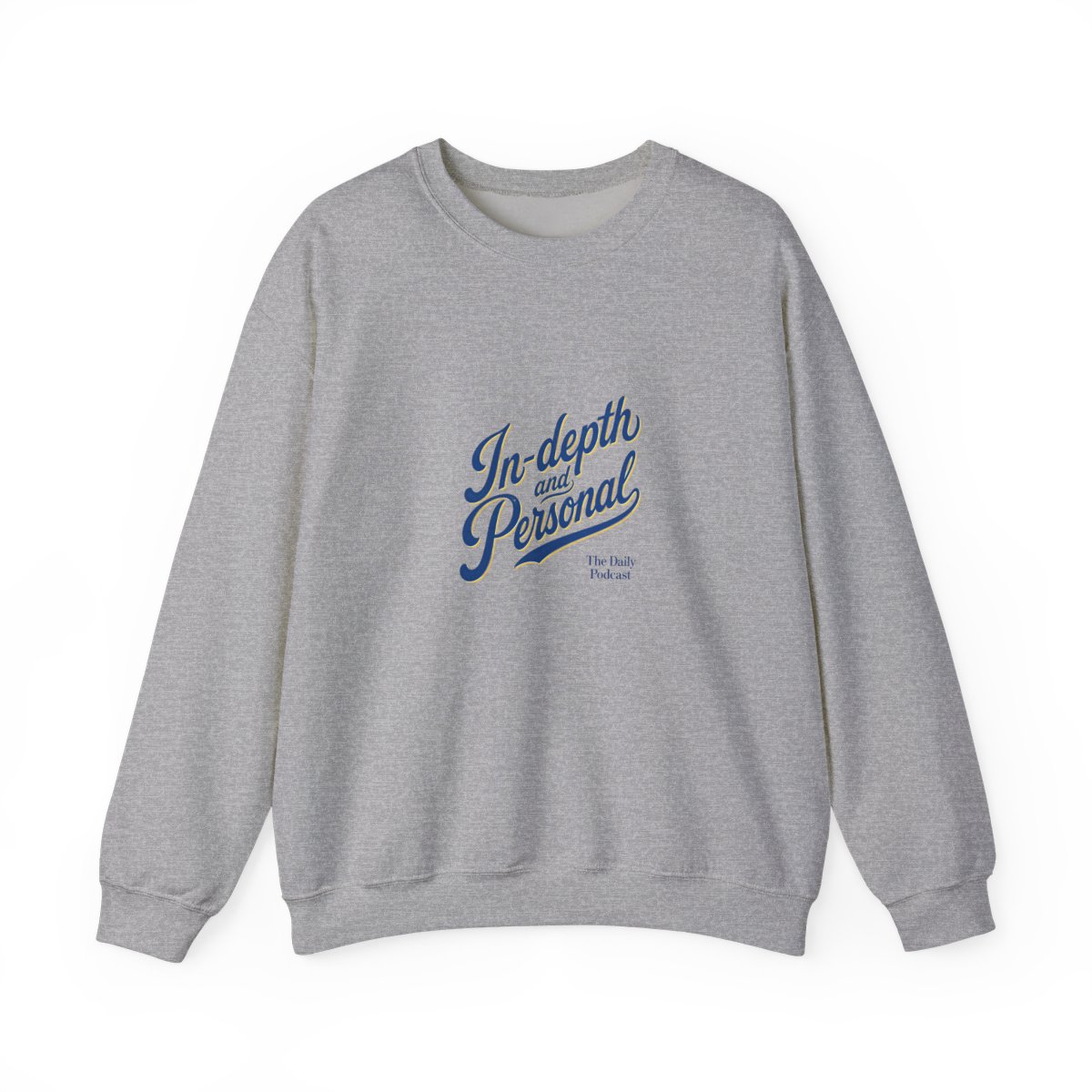 The Daily "In-depth and Personal" Crewneck - alternate angle 2, merchandise