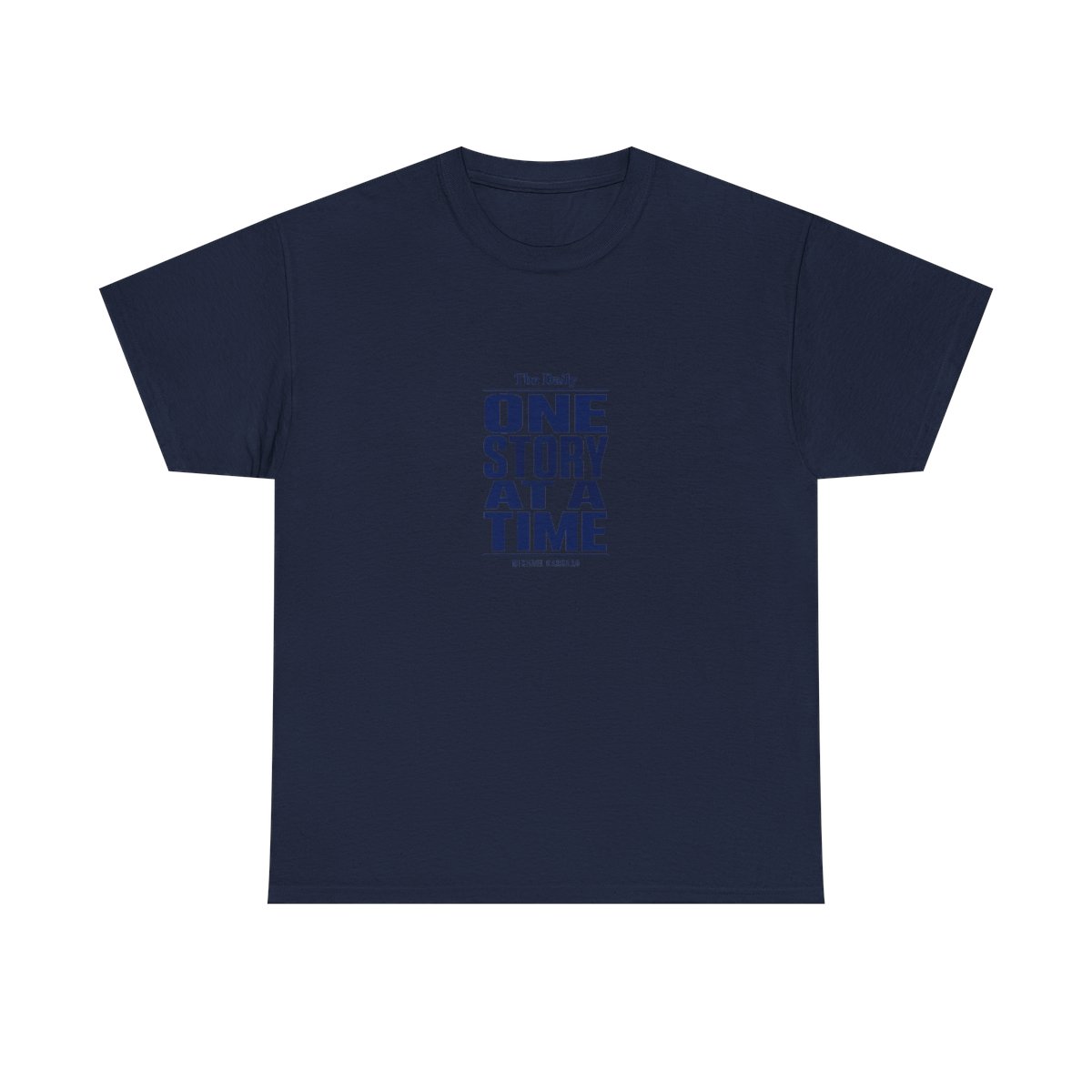 The Daily "One Story at a Time" Unisex Tee - alternate angle 3, merchandise