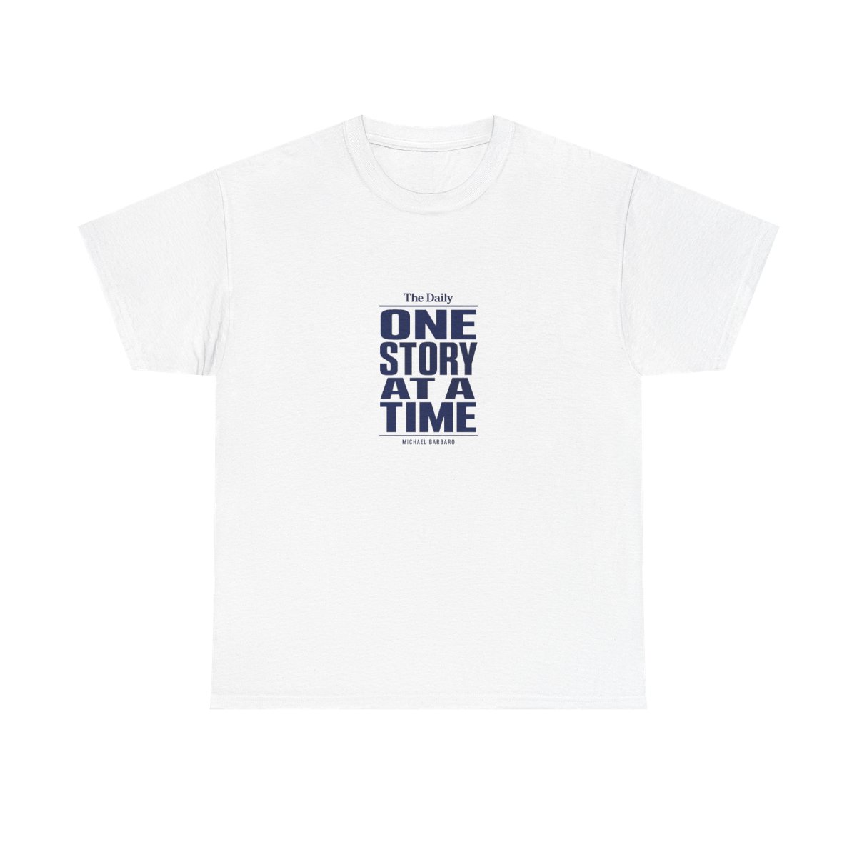 The Daily "One Story at a Time" Unisex Tee - alternate angle 4, merchandise