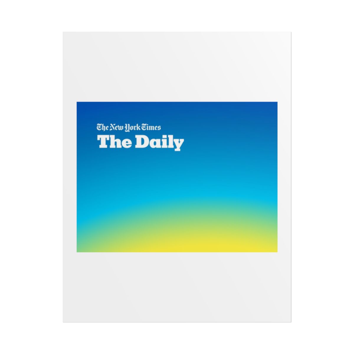 The Daily Rolled Poster - alternate angle 5, merchandise